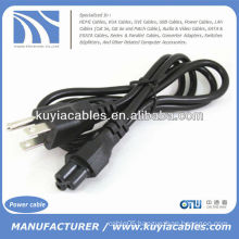 US 3-Prong Plug Laptop Power Cable Cord